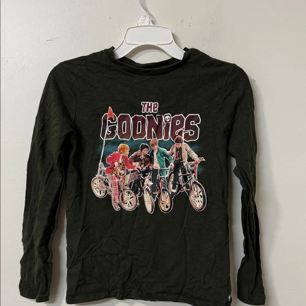 GAP Kids Dark Green 'The Goonies' Long Sleeve Shirt